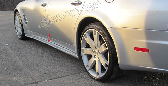 Custom Maserati Quattroporte Side Skirts  Sedan (2005 - 2010) - $590.00 (Part #MR-001-SS)